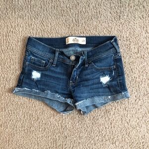 Hollister low rise shorts
